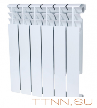 Биметаллический радиатор Rommer Plus Bm 500 6 секции Биметаллический радиатор Rommer Plus Bm 500 6 секции