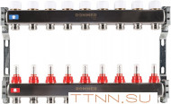 Для отопления Rommer 1"/3/4"x9 с расходомерами (RMS-1200-000009)