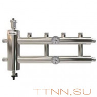 Совмещенные распределительные коллекторы с гидравлическими разделителями GSK 32-2.1