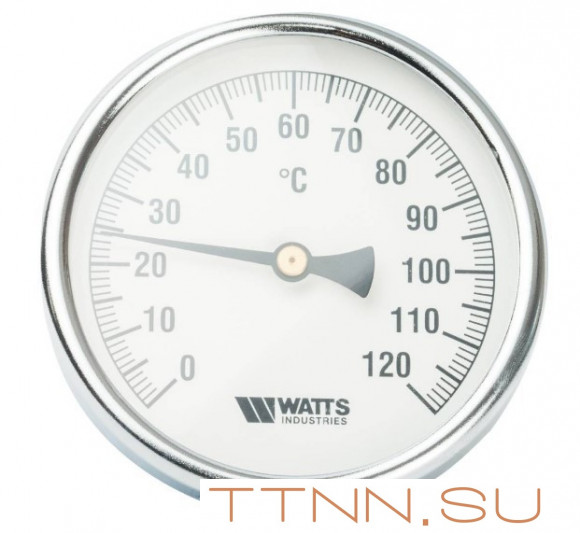 Термометр биметаллический с погружной гильзой Watts F+R801 (T) 100/150 Термометр биметаллический с погружной гильзой Watts F+R801 (T) 100/150