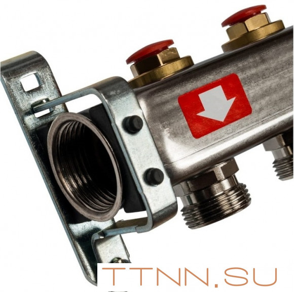 Коллектор с запорными клапанами STOUT SMS-0932-000003