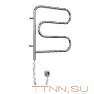 Полотенцесушитель электрический Terminus F-образные - поворотные Электро 25 F-обр 500х500 поворотный Полотенцесушитель электрический Terminus F-образные - поворотные Электро 25 F-обр 500х500 поворотный