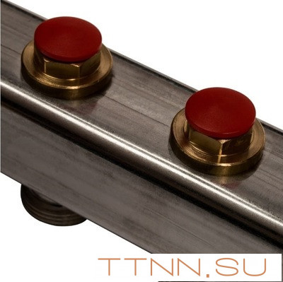 Коллектор с запорными клапанами STOUT SMS-0932-000004