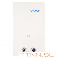 Газовый водонагрватель VIVAT JSQ 16-08 NG электроподжиг 8 л/мин