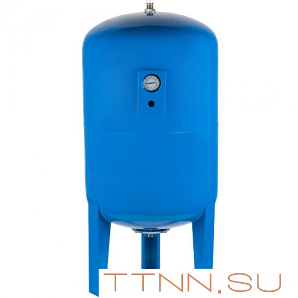 Гидроаккумуляторы Unipump 300л.(вер) с манометром