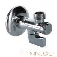 Кран шаровый угловой с фильтром Valtec 1/2*1/2 VT.282