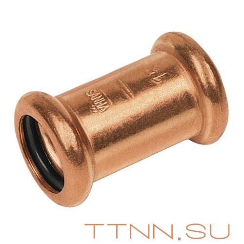 Муфта Sanha ВПр-ВПр, 22, для медных труб прессовой Муфта Sanha ВПр-ВПр, 22, для медных труб прессовой