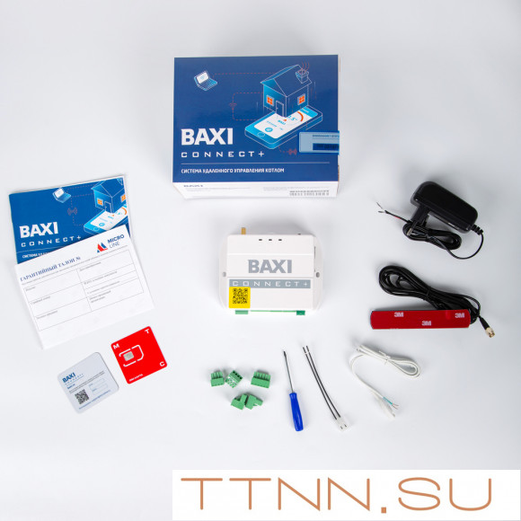 Baxi Connect plus GSM термостат для газовых котлов BAXI и De Dietrich