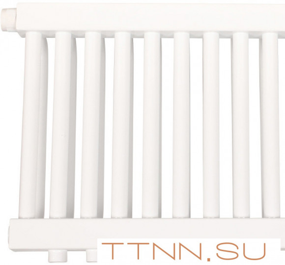 Стальной трубчатый радиатор 2-колончатый Rommer RST 2030/14 нижнее правое подключение RAL9016 Стальной трубчатый радиатор 2-колончатый Rommer RST 2030/14 нижнее правое подключение RAL9016