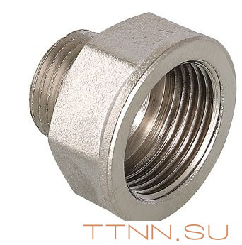 Гайка переходная Valtec 1 1/4" х 1" в-н никель VTr.592.N.0706 Гайка переходная Valtec 1 1/4" х 1" в-н никель VTr.592.N.0706