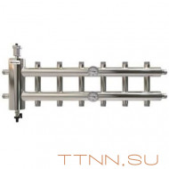 Совмещенные распределительные коллекторы с гидравлическими разделителями GSK 40-7