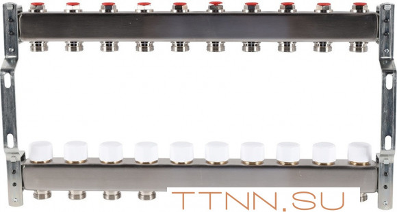 Для отопления Rommer 1"/3/4"x10 с запорными клапанами (RMS-3200-000010) Для отопления Rommer 1"/3/4"x10 с запорными клапанами (RMS-3200-000010)