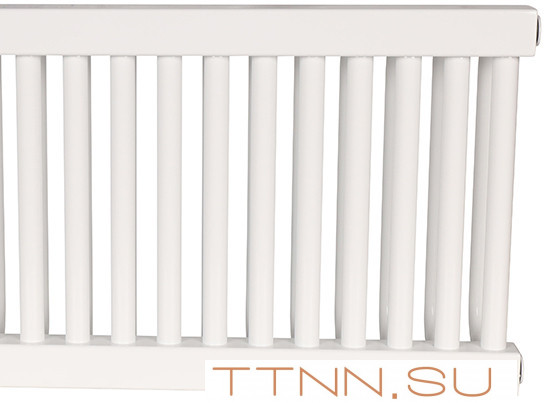 Стальной трубчатый радиатор 2-колончатый Rommer RST 2030/26 боковое подключение RAL9016 Стальной трубчатый радиатор 2-колончатый Rommer RST 2030/26 боковое подключение RAL9016