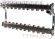Для отопления Rommer 1"/3/4"x10 с запорными клапанами (RMS-3201-000010)