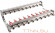 Для отопления Rommer 1"/3/4"x10 с расходомерами (RMS-1200-000010)