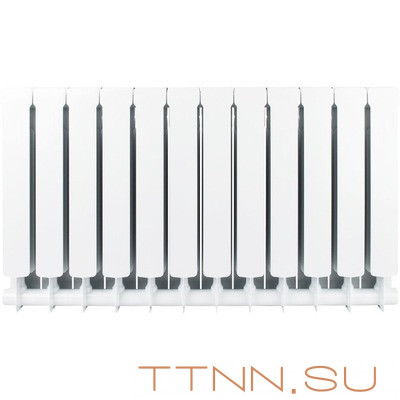 Биметаллический радиатор STOUT SPACE 500 12 секций (SRB-0310-050012) Биметаллический радиатор STOUT SPACE 500 12 секций (SRB-0310-050012)