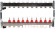 Для отопления Rommer 1"/3/4"x10 с расходомерами (RMS-1201-000010)