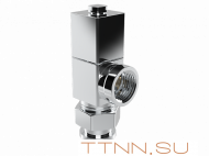 Ручной регулировки вентиль Royal Thermo хром, ручка куб 1/2 Ручной регулировки вентиль Royal Thermo хром, ручка куб 1/2