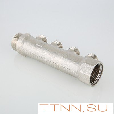 Коллектор Valtec 3/4"х 4 выхода х 1/2" VTc.500 N