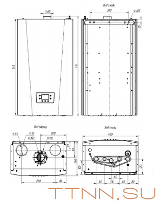Настенный газовый котел Лемакс PRIME-V16 Настенный газовый котел Лемакс PRIME-V16