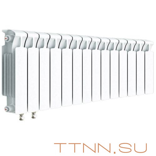 Радиатор биметаллический Rifar Base 350 Ventil 14 секций Радиатор биметаллический Rifar Base 350 Ventil 14 секций