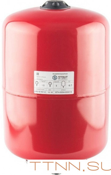 Расширительный бак STOUT 18л/5бар (STH-0004-000018)