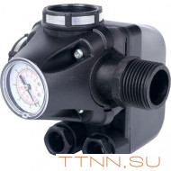 Реле давления для водоснабжения со встроенным манометром STOUT PM5-3W, 1-5 бар