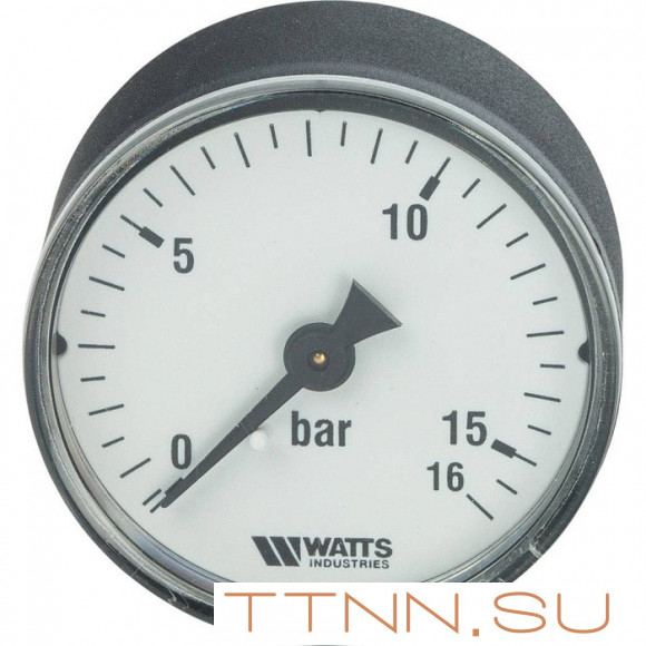 Манометр аксиальный Watts F+R100(MDA) 80/16x1/4" Манометр аксиальный Watts F+R100(MDA) 80/16x1/4"