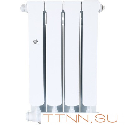 Биметаллический радиатор STOUT SPACE 500 нижнее 4 секции (SRB-0320-050004) Биметаллический радиатор STOUT SPACE 500 нижнее 4 секции (SRB-0320-050004)