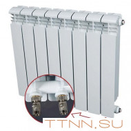 Алюминиевый радиатор Rifar Alum 350 Ventil 8 секций