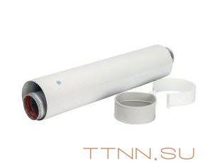 Удлинитель коаксиальный STOUT D 60/100 L-500