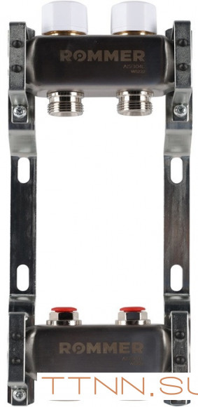 Для отопления Rommer 1"/3/4"x2 с запорными клапанами (RMS-3200-000002)