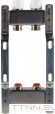 Для отопления Rommer 1"/3/4"x2 с запорными клапанами (RMS-3200-000002)
