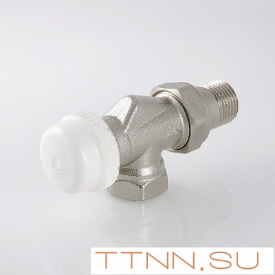 Клапан термостатический для радиатора угловой с осевым управлением Valtec 1/2" VT.179.N.04 Клапан термостатический для радиатора угловой с осевым управлением Valtec 1/2" VT.179.N.04