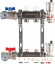 Для отопления Rommer 1"/3/4"x2 с запорными клапанами (RMS-3210-000002)