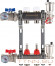 Для отопления Rommer 1"/3/4"x2 с расходомерами (RMS-1210-000002)