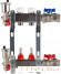 Для отопления Rommer 1"/3/4"x2 с расходомерами (RMS-1210-000002)