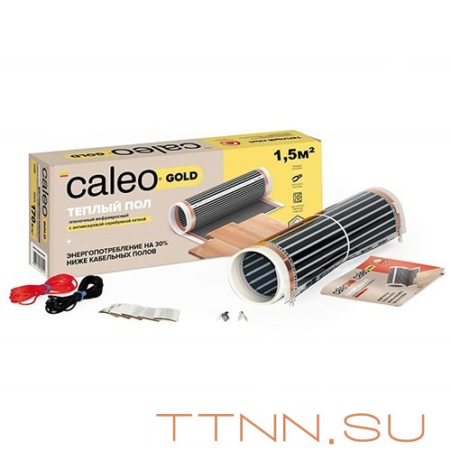 Пленочный теплый пол CALEO GOLD 230 Вт/1,5 м2