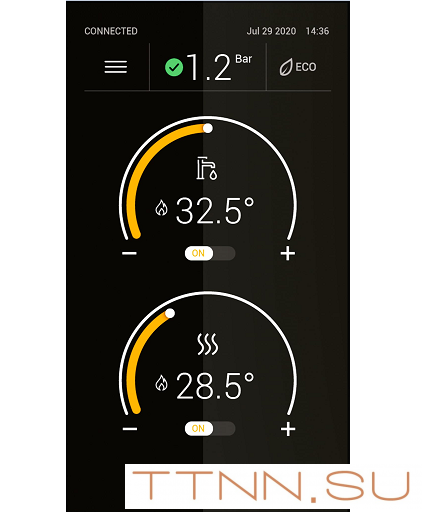 Настенный газовый котел Ferroli BLUEHELIX MAXIMA 28С