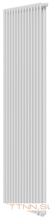 Стальной трубчатый радиатор 2-колончатый Royal Thermo Shift R22 VC2180 - 14 секц. RAL9016, нижнее 1/2