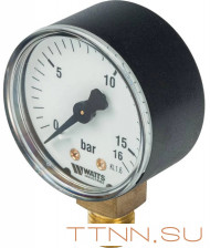 Манометр радиальный Watts F+R200 (MDR) 80/ 16x1/2"