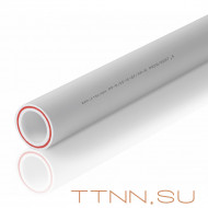Труба полипропиленовая армированная стекловолокном Акватек 20x2.8 PN20 PP-FIBER