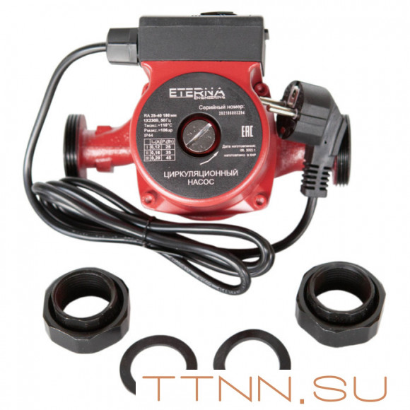 Насос для отопления ETERNA RA 25-40 Насос для отопления ETERNA RA 25-40
