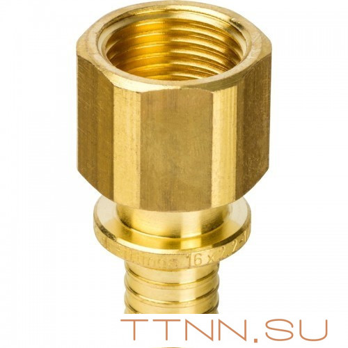Переходник с внутренней резьбой 16xRp 1/2" Переходник с внутренней резьбой 16xRp 1/2"