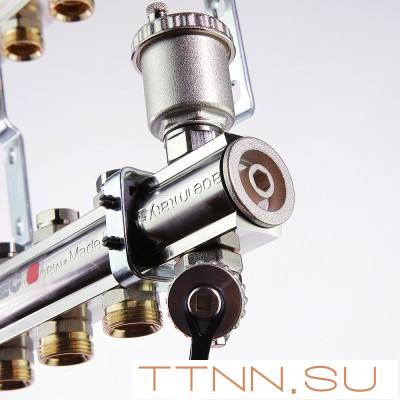 Для отопления VALTEC 1"х9 вых. Евроконус 3/4"