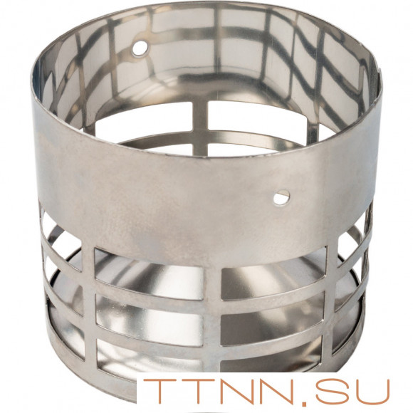 Решетка STOUT из нержавеющей стали DN80 для дымоотводящей трубы