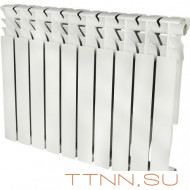 Алюминиевый радиатор Rommer Plus 500 10 секций Алюминиевый радиатор Rommer Plus 500 10 секций
