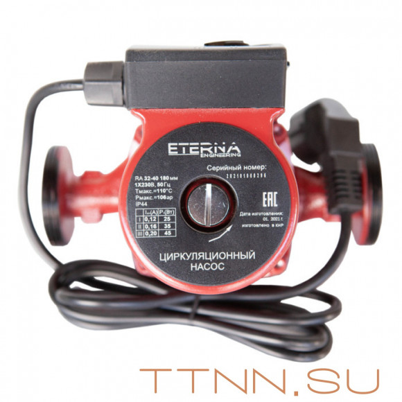 Насос для отопления ETERNA RA 32-40 Насос для отопления ETERNA RA 32-40