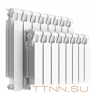 Радиатор биметаллический Rifar Monolit 500 8 секций Радиатор биметаллический Rifar Monolit 500 8 секций