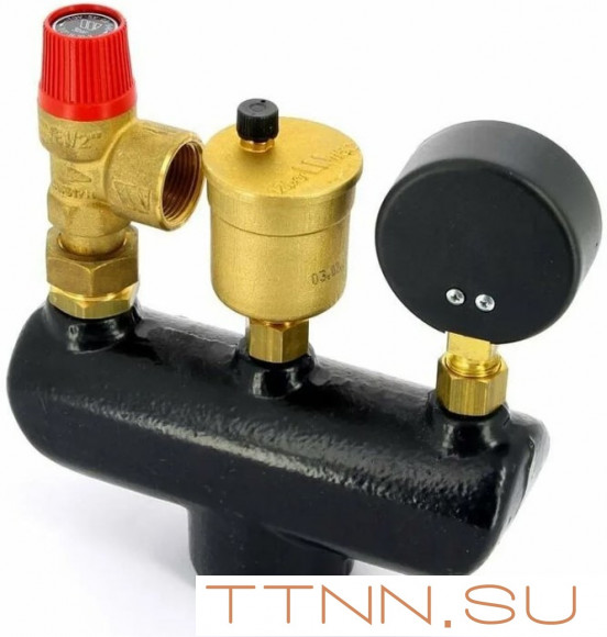 Группа безопасности Watts KSG 30 G (до 50 кВт) (чугун) Группа безопасности Watts KSG 30 G (до 50 кВт) (чугун)